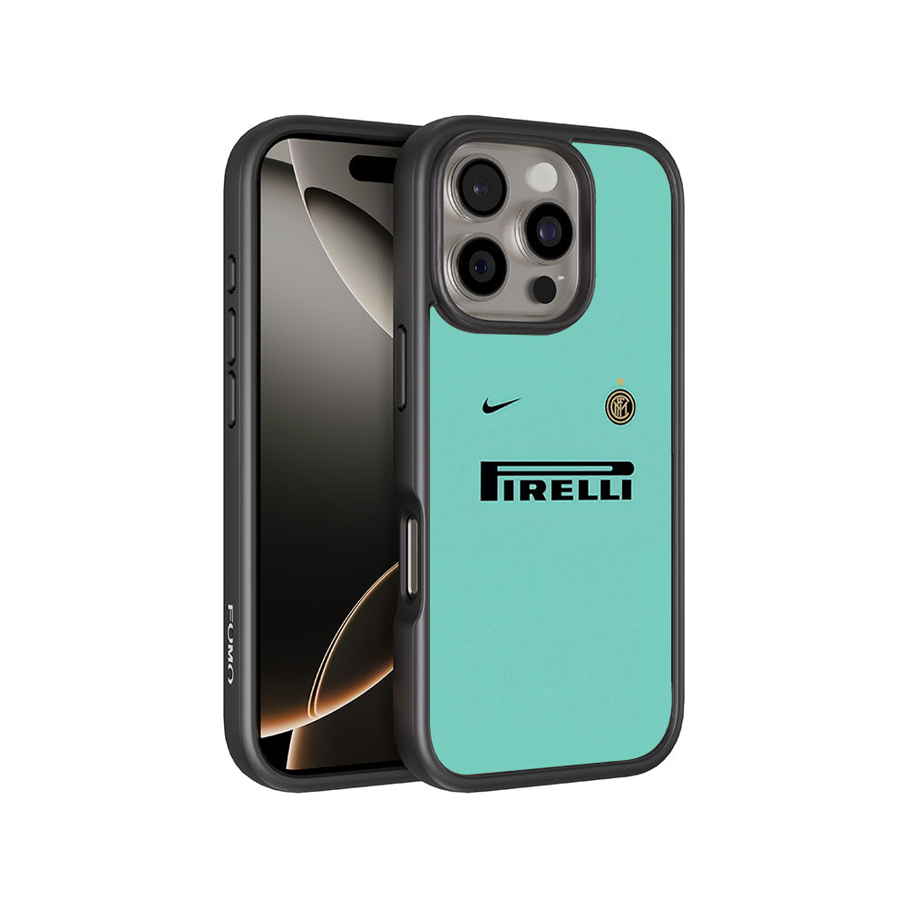 Pirelli Green 3D Skin with Shockguard Armour Magsafe Case for Apple iPhone 16 Pro