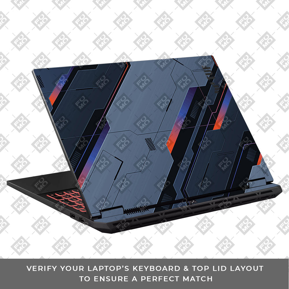 Virtual Cyberspace Asus TUF Gaming A16 2025 Laptop Skin