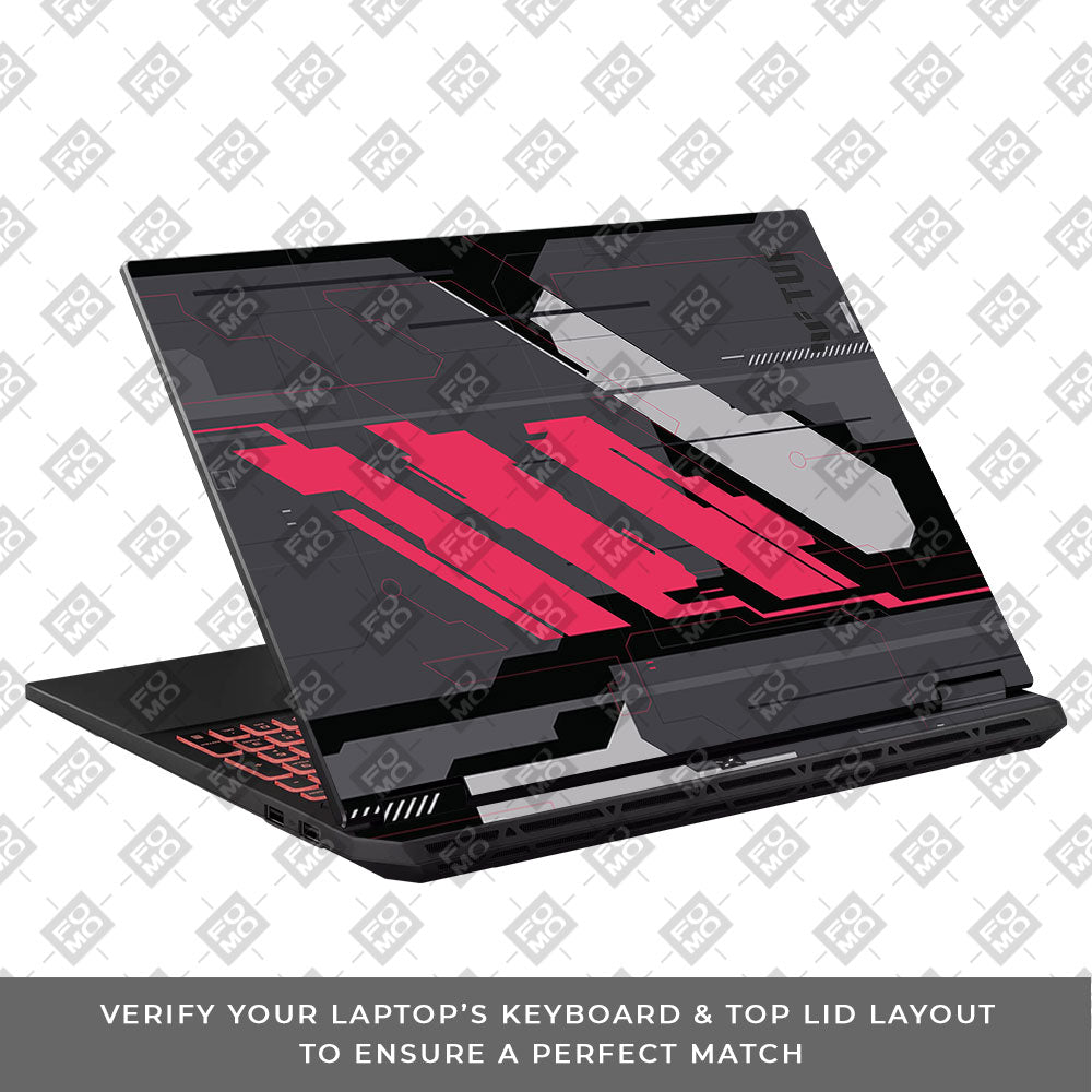 Old World Cyberpunk Asus TUF Gaming A16 2025 Laptop Skin