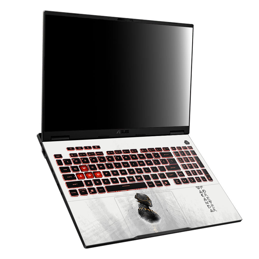 Wakanda Forever Black Panther Comic Asus TUF Gaming A16 2025 Laptop Skin