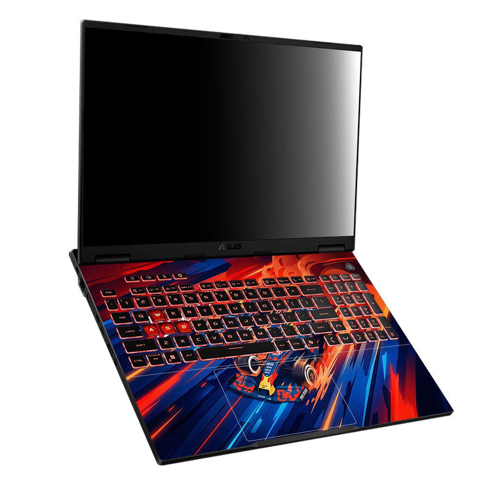 Red Bull Racing Velocity Asus TUF Gaming A16 2025 Laptop Skin