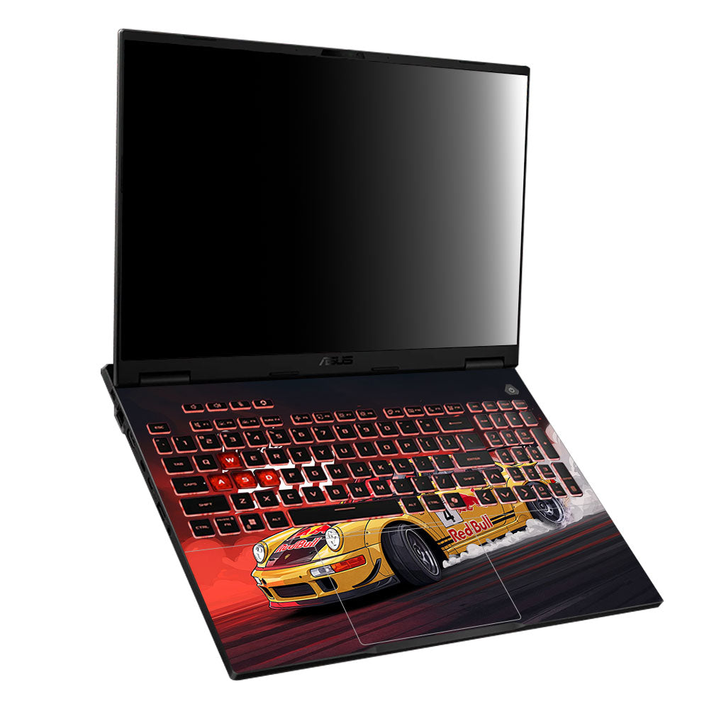 Porsche 911 Red Bull Classic Racer Asus TUF Gaming A16 2025 3D Laptop Skin