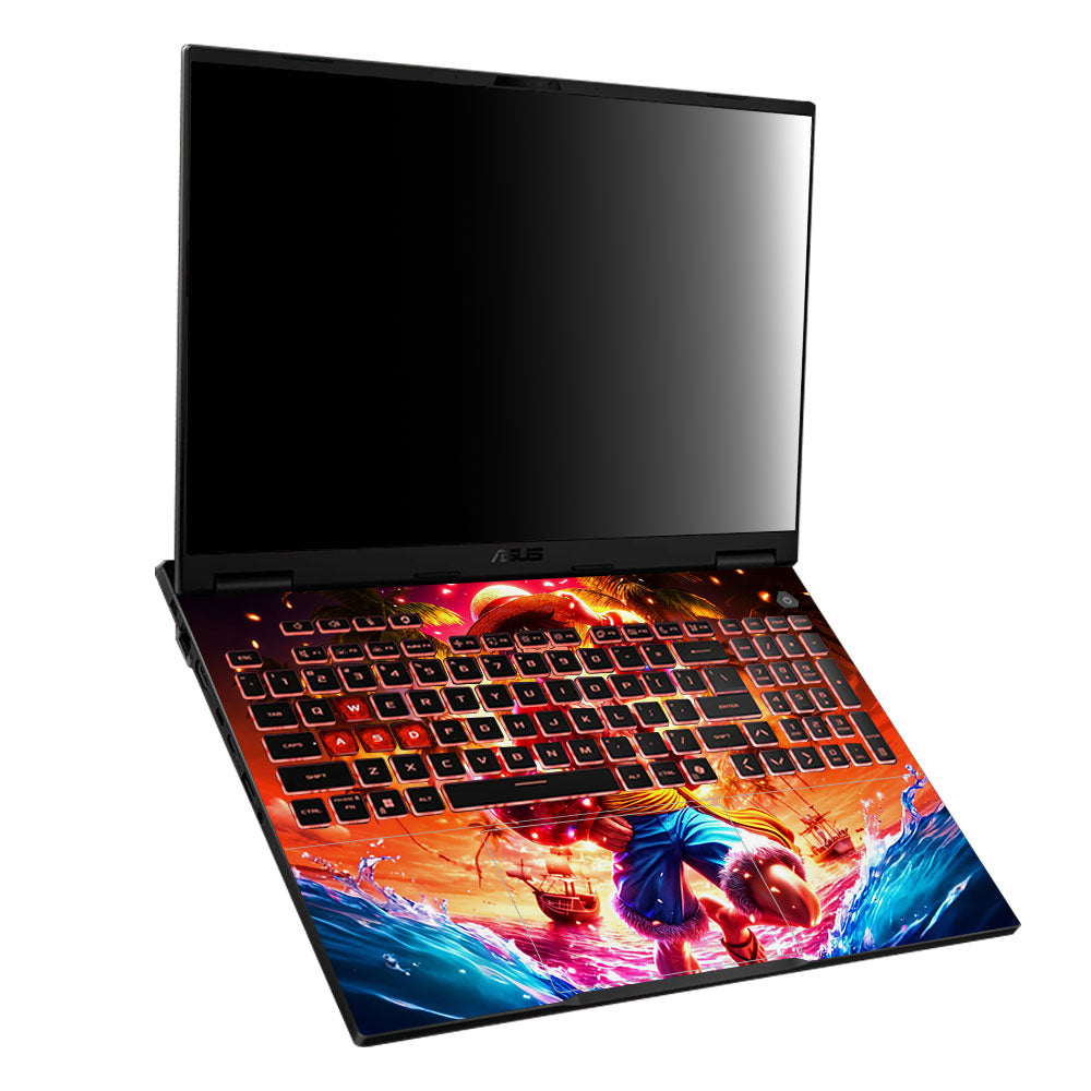 Luffy's Radiant Will Asus TUF Gaming A16 2025 Laptop Skin