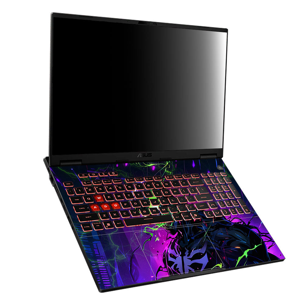 Venom Chaos Surge Asus TUF Gaming A16 2025 Laptop Skin
