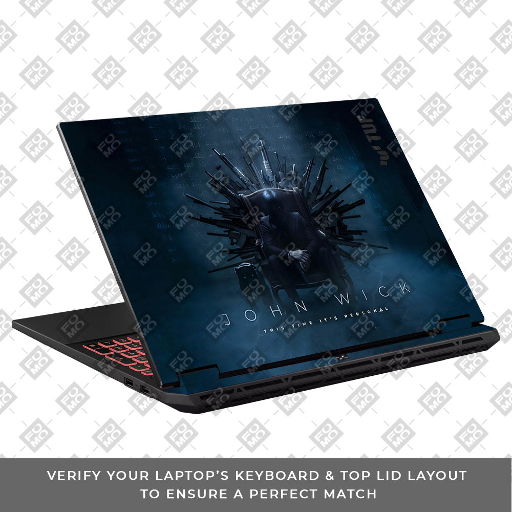 John Wick Assassin Asus TUF Gaming A16 2025 Laptop Skin