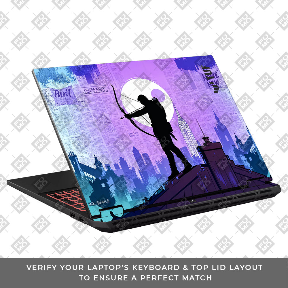 Hawkeye Focus Asus TUF Gaming A16 2025 Laptop Skin