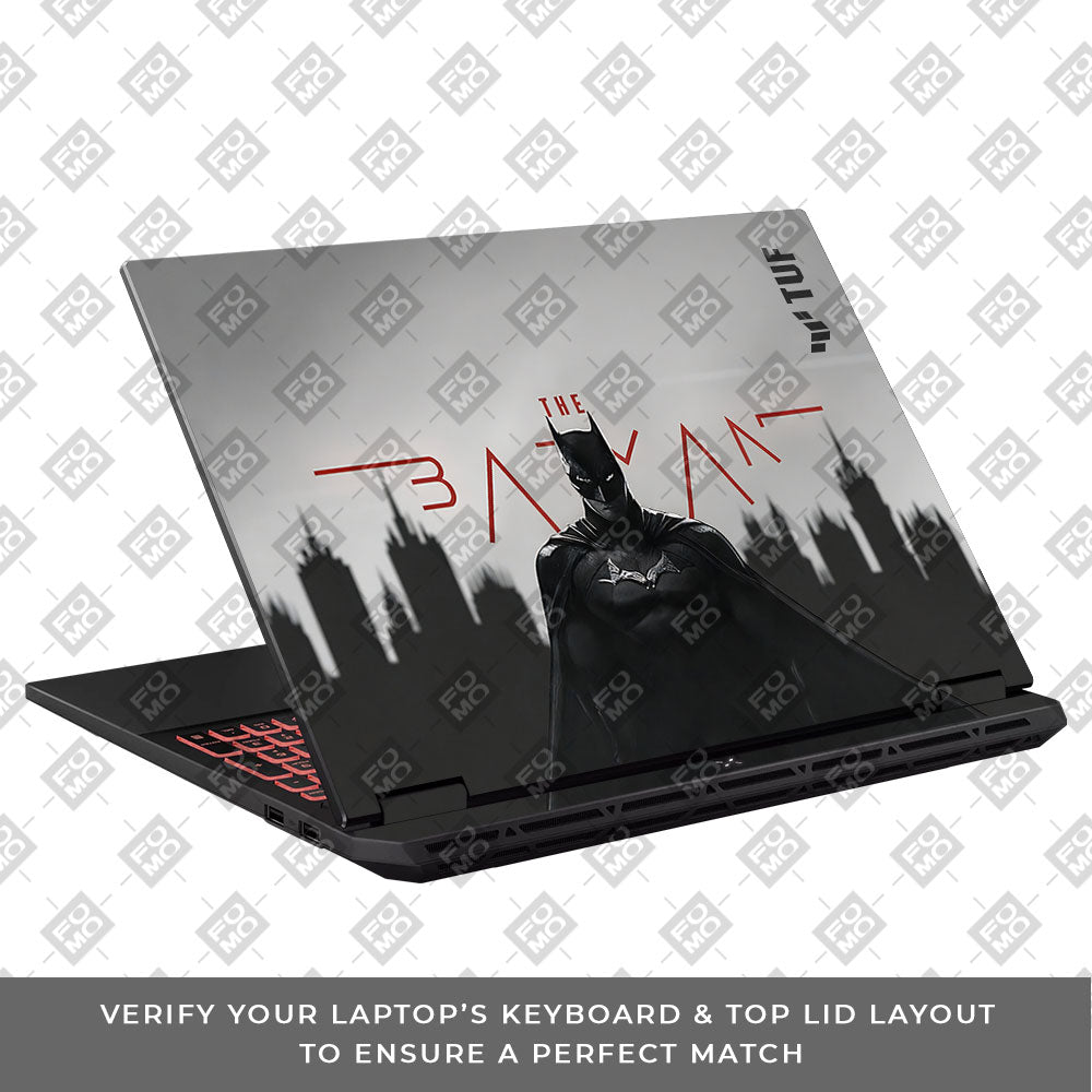 Gotham's Dark Avenger Asus TUF Gaming A16 2025 3D Laptop Skin