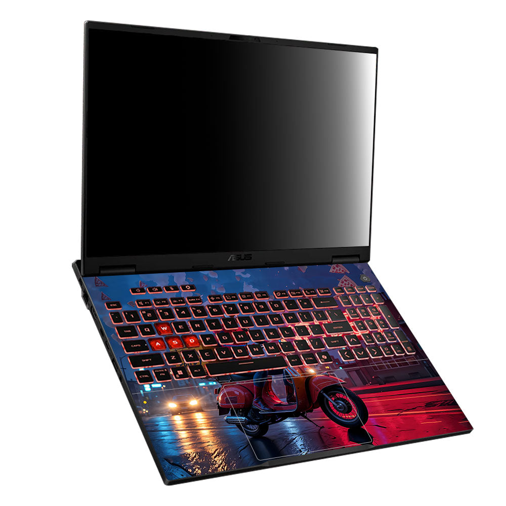 Pizza Spidey Asus TUF Gaming A16 2025 Laptop Skin