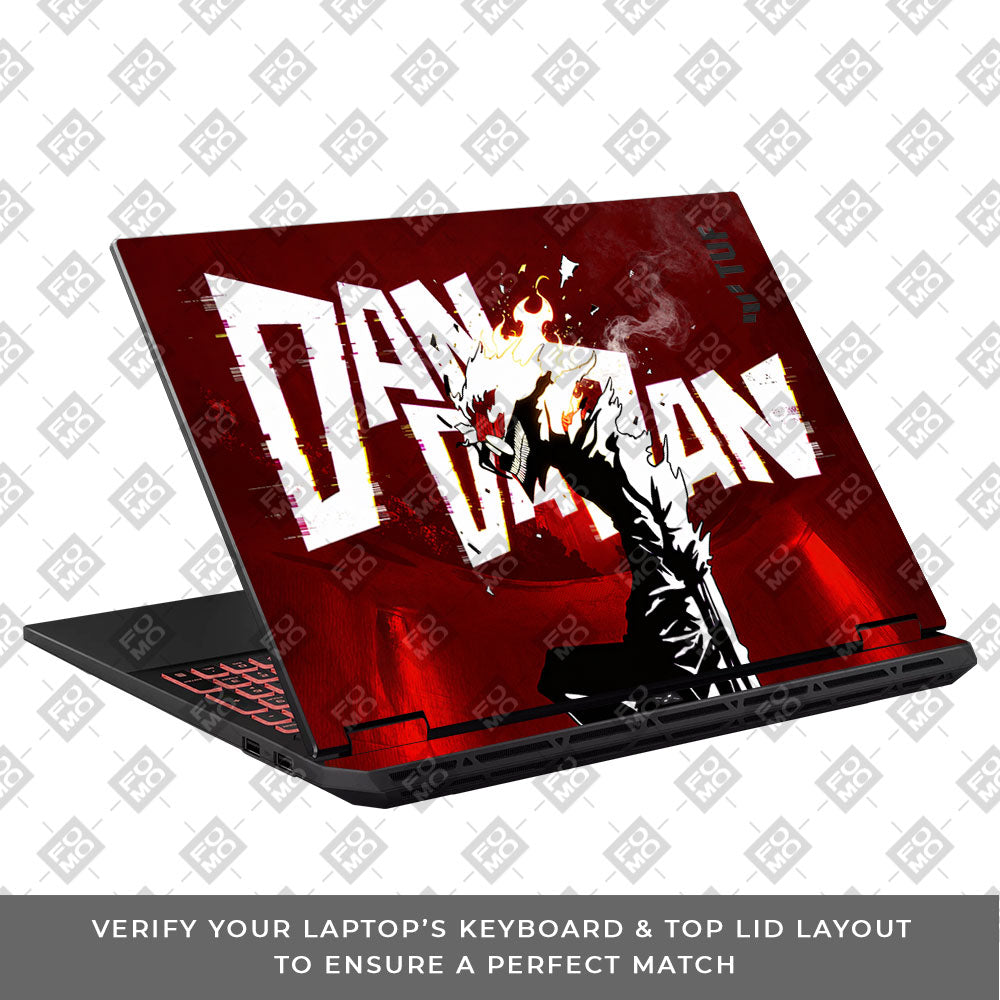 Dandadan Ignition Asus TUF Gaming A16 2025 Laptop Skin
