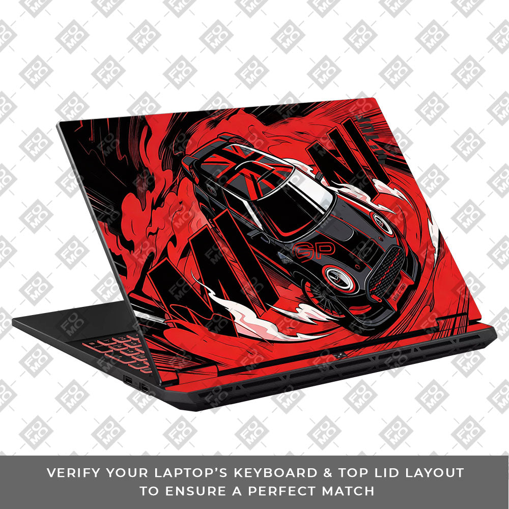 Mini Cooper Asus TUF Gaming A16 2025 Laptop Skin