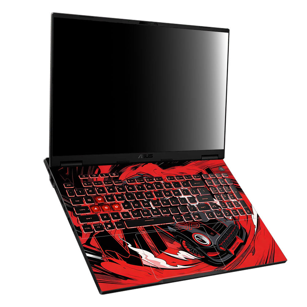 Retro Compact Car Asus TUF Gaming F16 2025 Laptop Skin