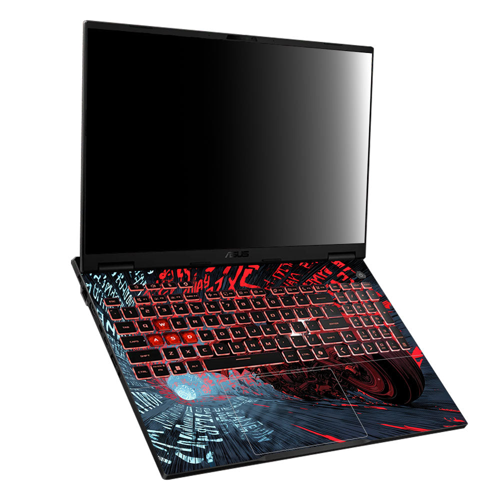 Vigilante Speed Overdrive Asus TUF Gaming F16 2025 3D Laptop Skin