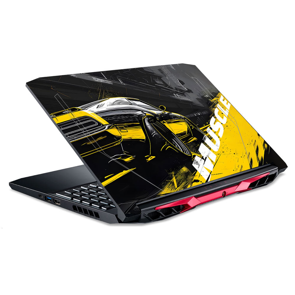 Black Muscle Acer Nitro 5 AN515 44, 56 Laptop Skin
