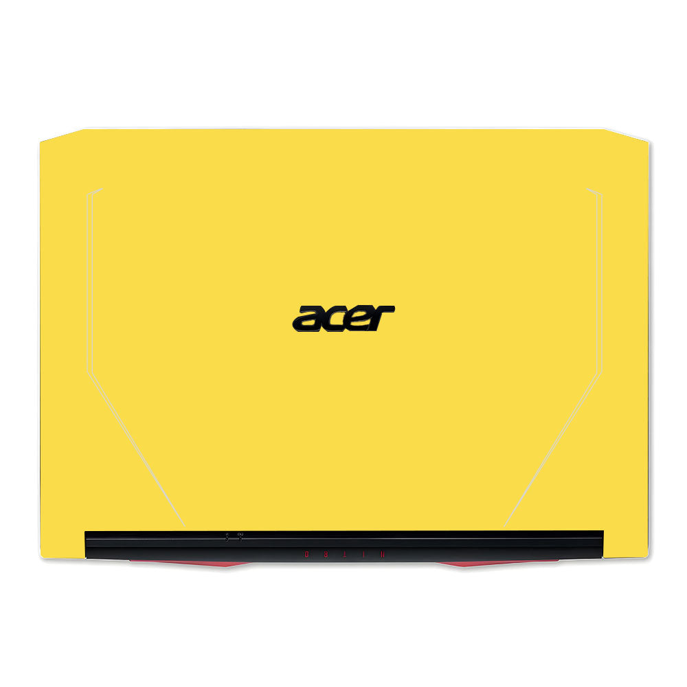 Textured Yellow Acer Nitro 5 AN515 44, 56 Laptop Skin