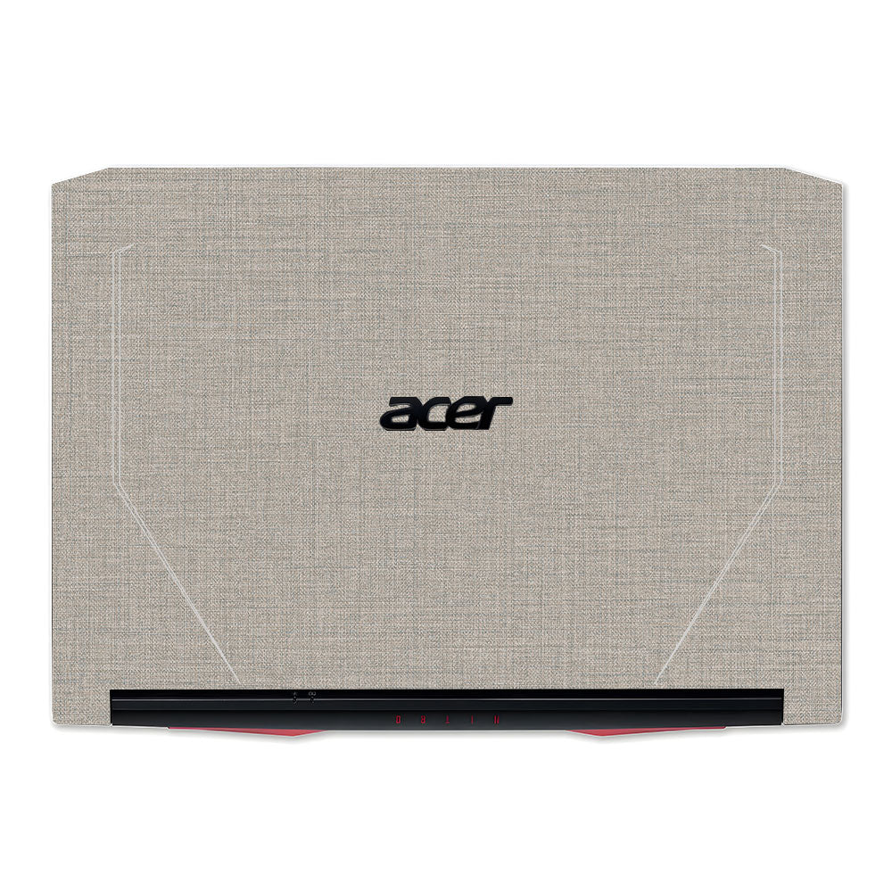 Textured Fabric Grey Acer Nitro 5 AN515 44, 56 Laptop Skin