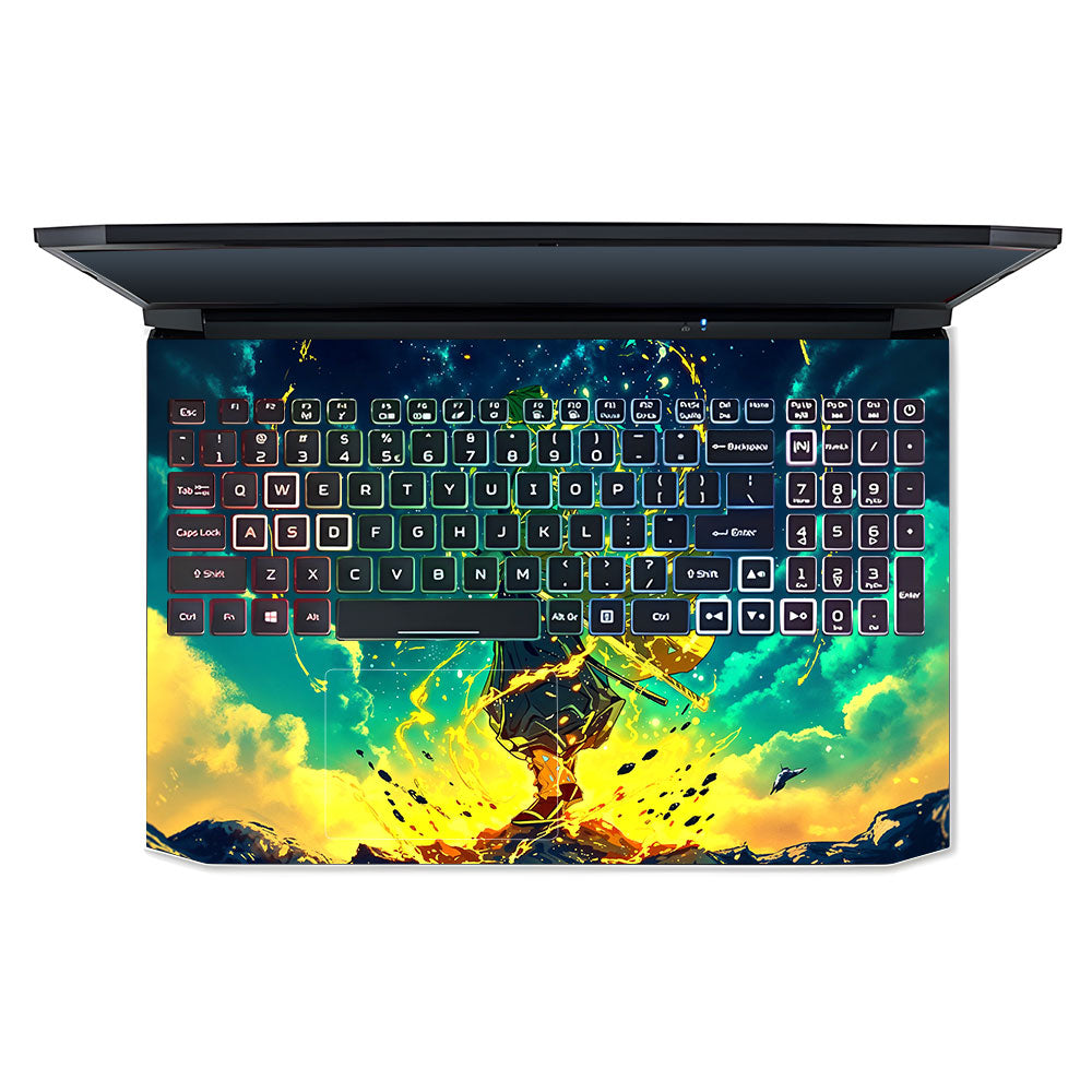Zenitsu Thunder God Acer Nitro 5 AN515 44, 56 Laptop Skin