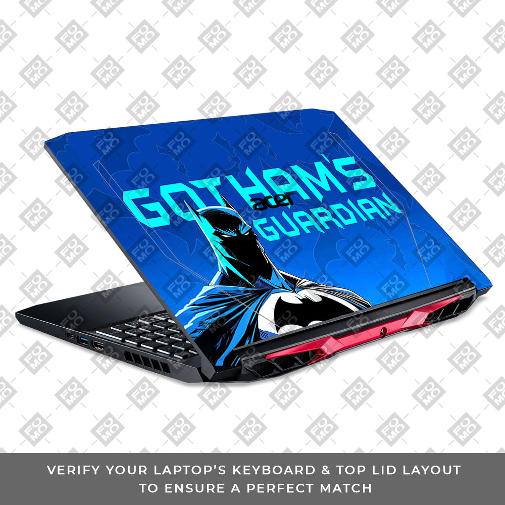 Gotham's Guardian Batman Acer Nitro 5 AN515 44, 56 Laptop Skin