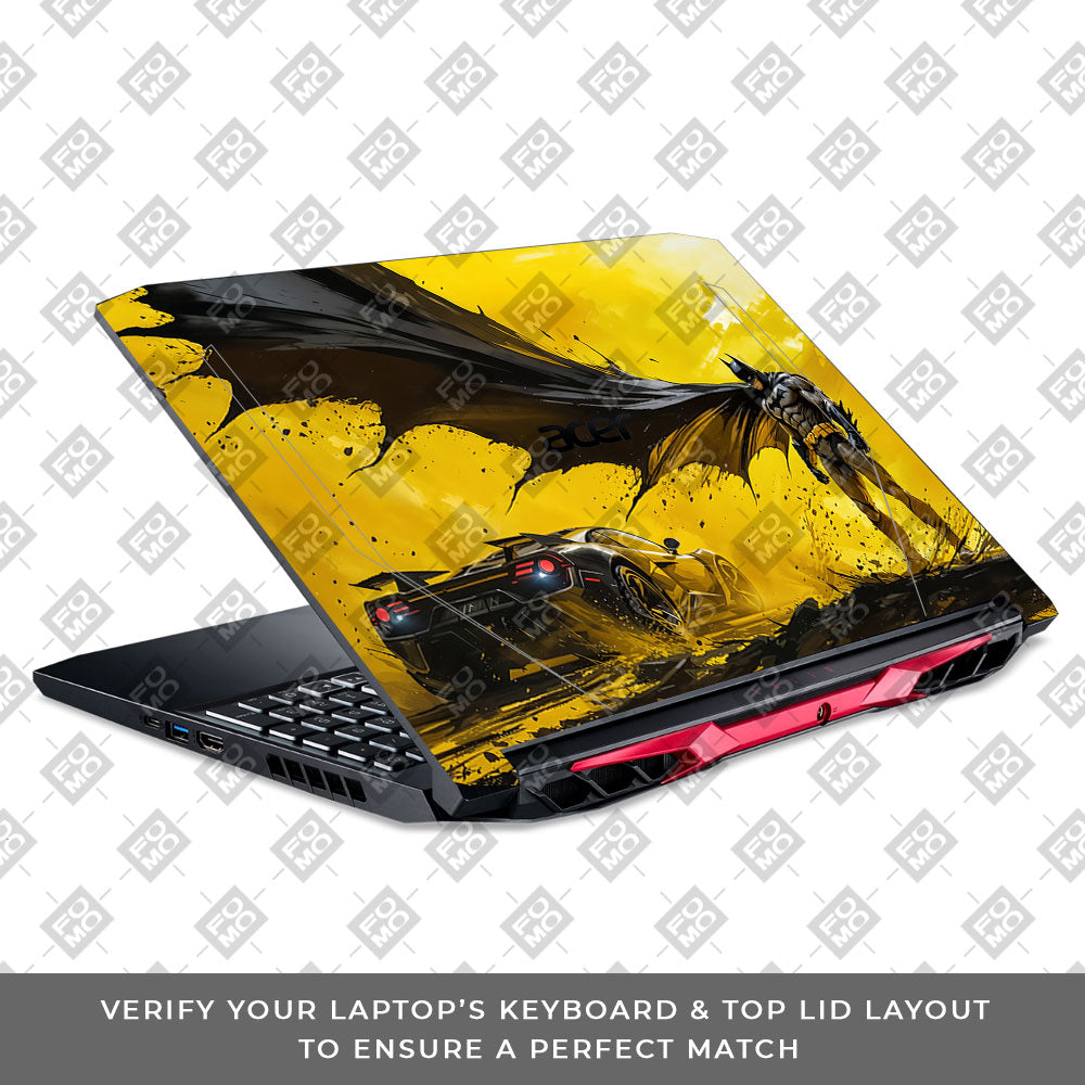 Dark Knight Velocity Acer Nitro 5 AN515 44, 56 Laptop Skin