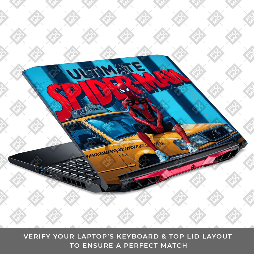 Urban Spiderman Acer Nitro 5 AN515 44, 56 Laptop Skin