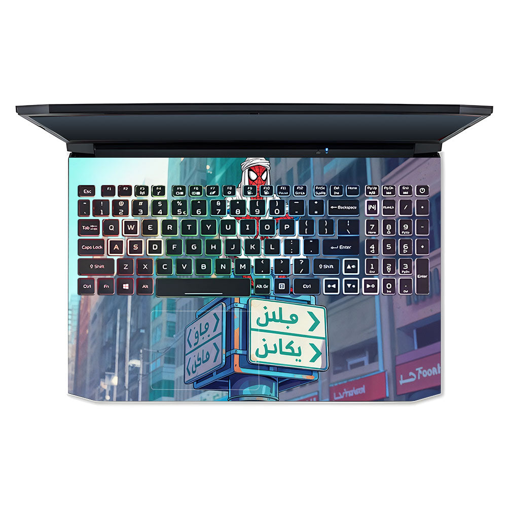 Arabian Spider Man Acer Nitro 5 AN515 44, 56 Laptop Skin
