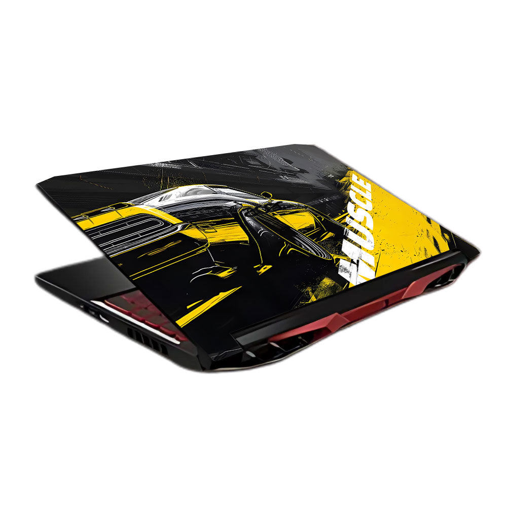 Black Muscle Acer Nitro 5 AN515 45, 55, 57 Laptop Skin