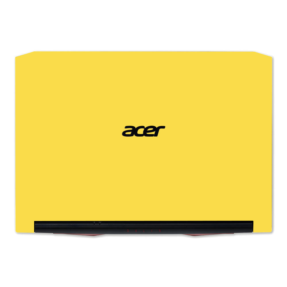 Textured Yellow Acer Nitro 5 AN515 45, 55, 57 Laptop Skin