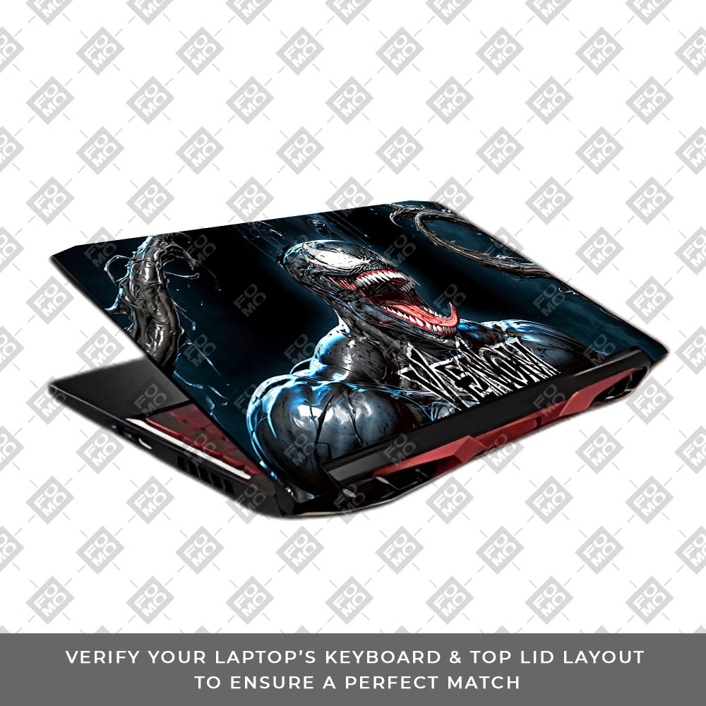 Venom Unchained Acer Nitro 5 AN515 45, 55, 57 Laptop Skin