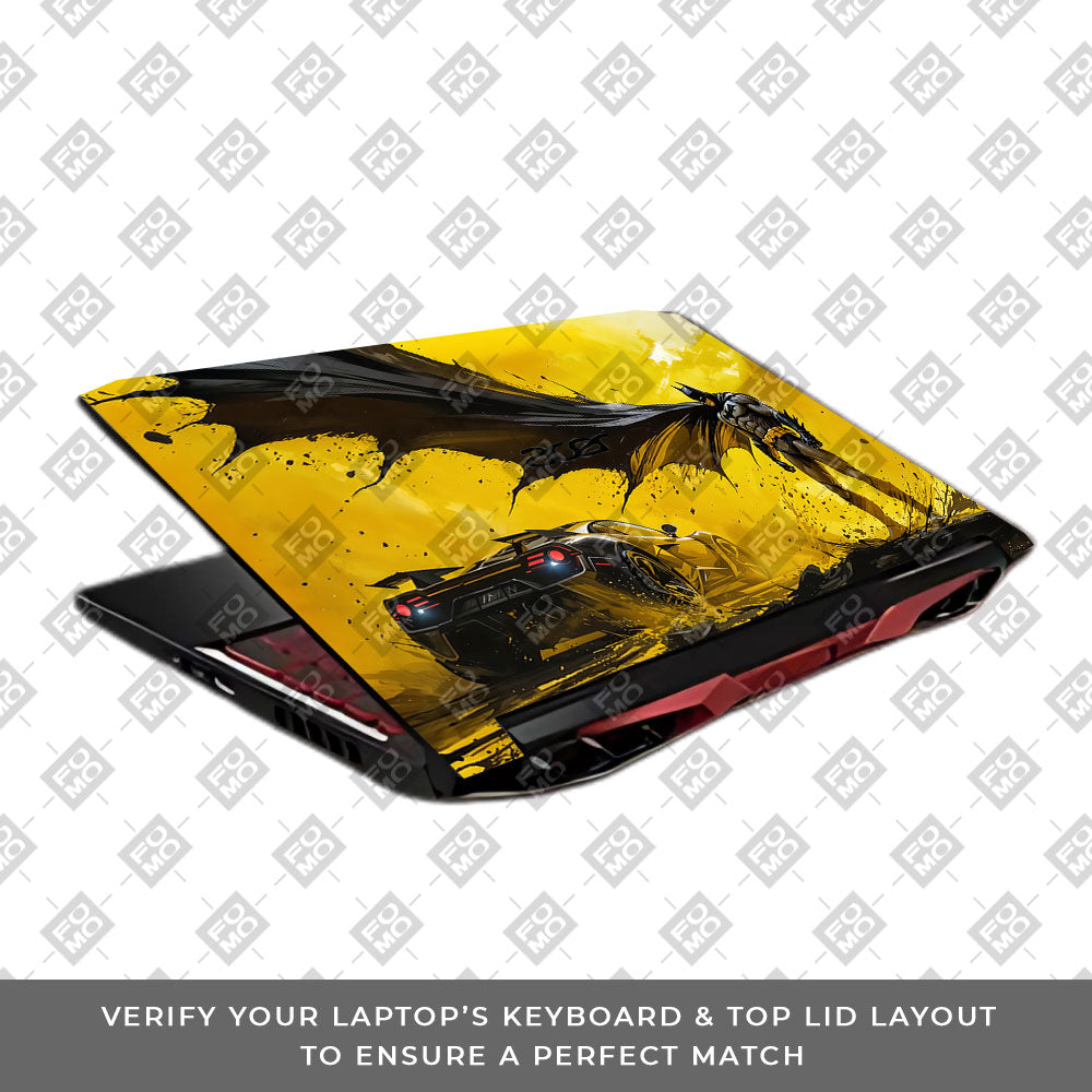 Dark Knight Velocity Acer Nitro 5 AN515 45, 55, 57 Laptop Skin
