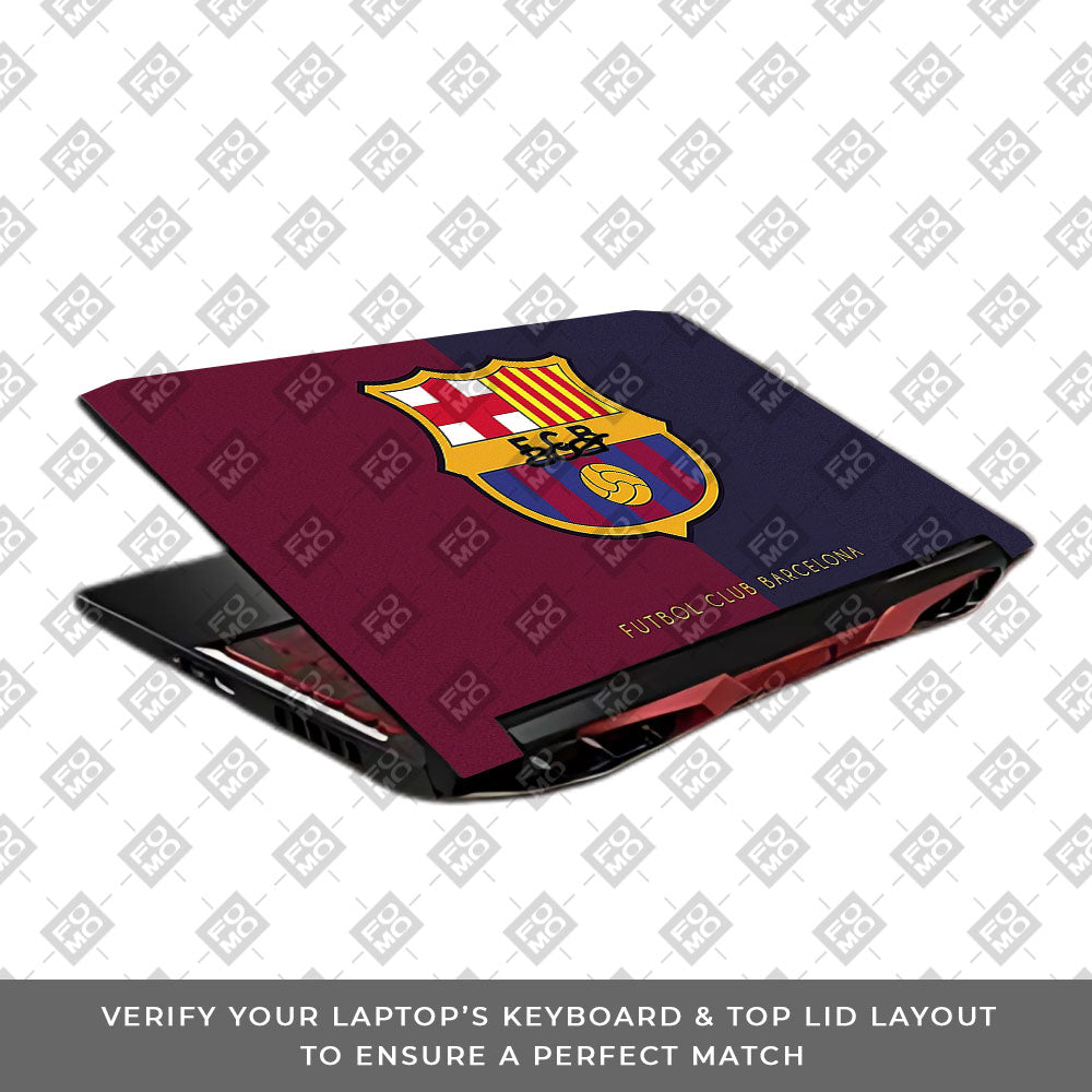 Catalan Pride Barcelona Legacy Acer Nitro 5 AN515 45, 55, 57 Laptop Skin