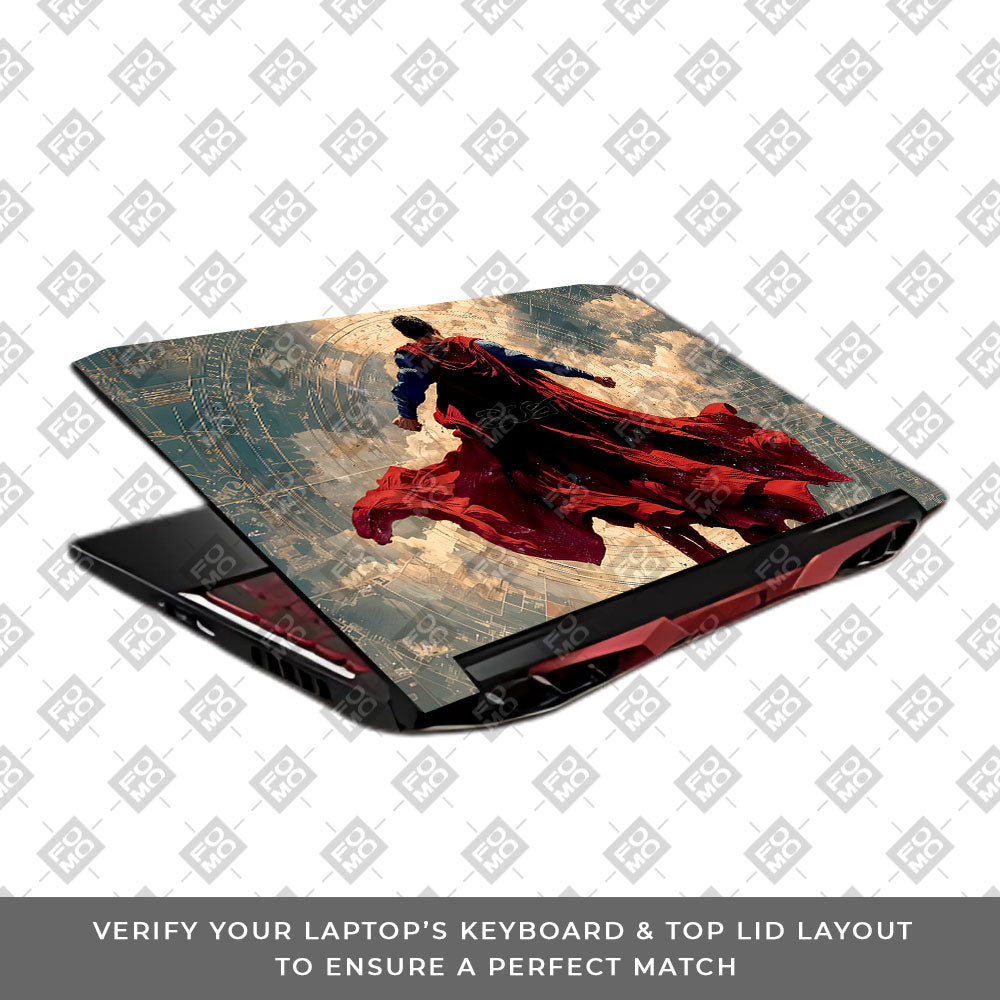 Superman Ascends Acer Nitro 5 AN515 45, 55, 57 Laptop Skin