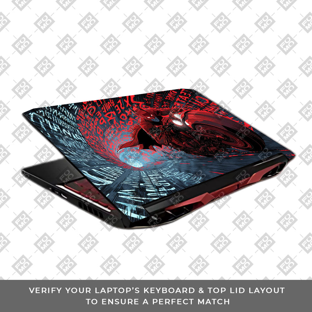 Dark Knight Overdrive Acer Nitro 5 AN515 45, 55, 57 Laptop Skin