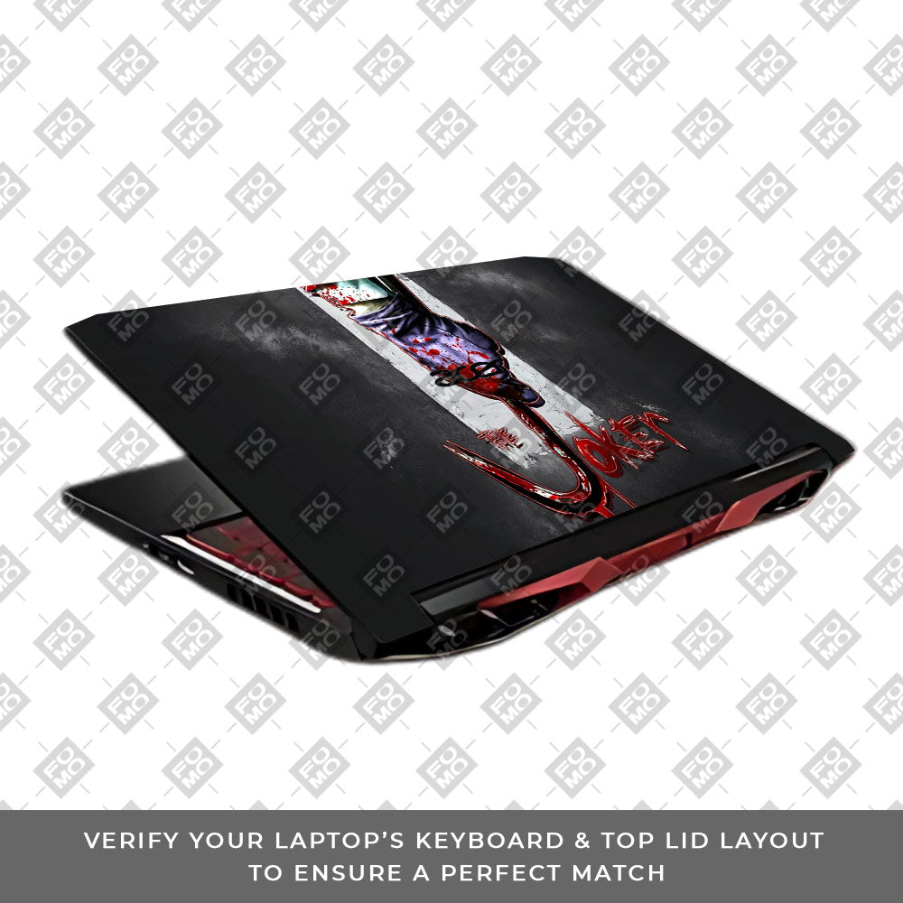Bloodline of Joker Acer Nitro 5 AN515 45, 55, 57 Laptop Skin