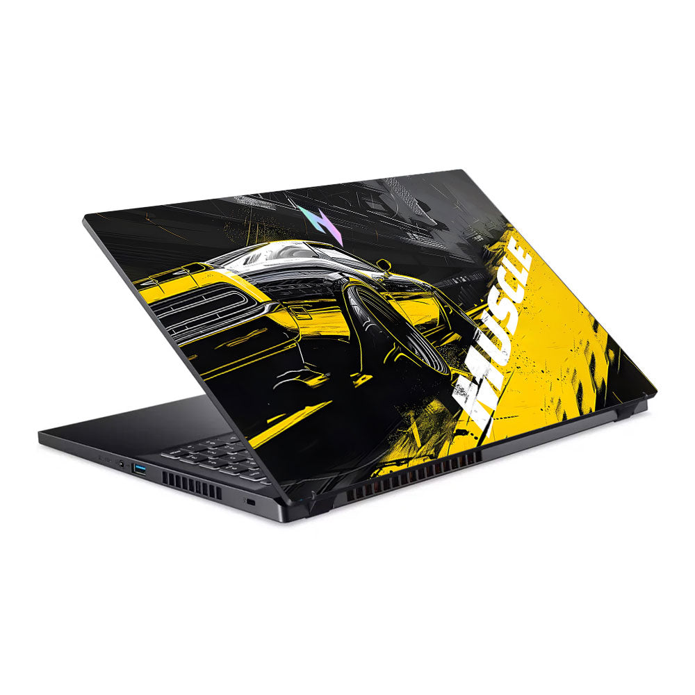 Black Muscle Acer Nitro V ANV15 51 55CA Laptop Skin