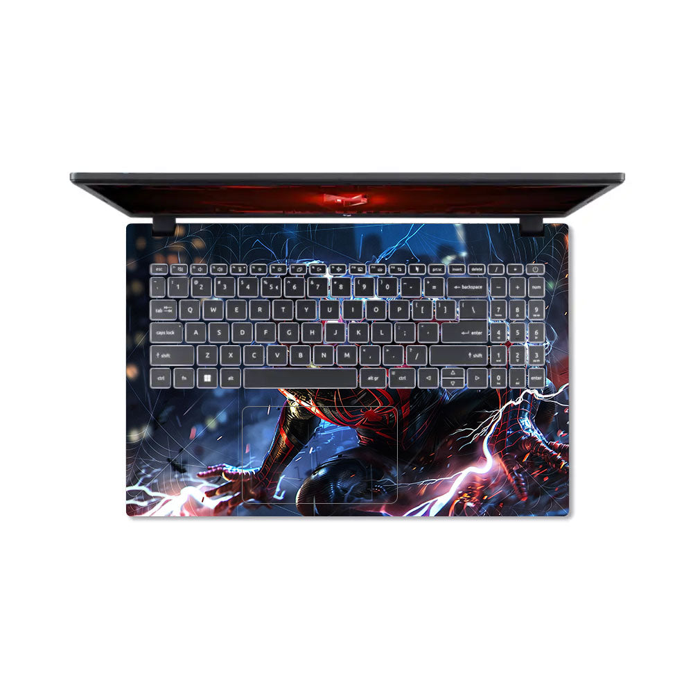 Miles Morales Shockwave Acer Nitro V ANV15 51 55CA 3D Laptop Skin