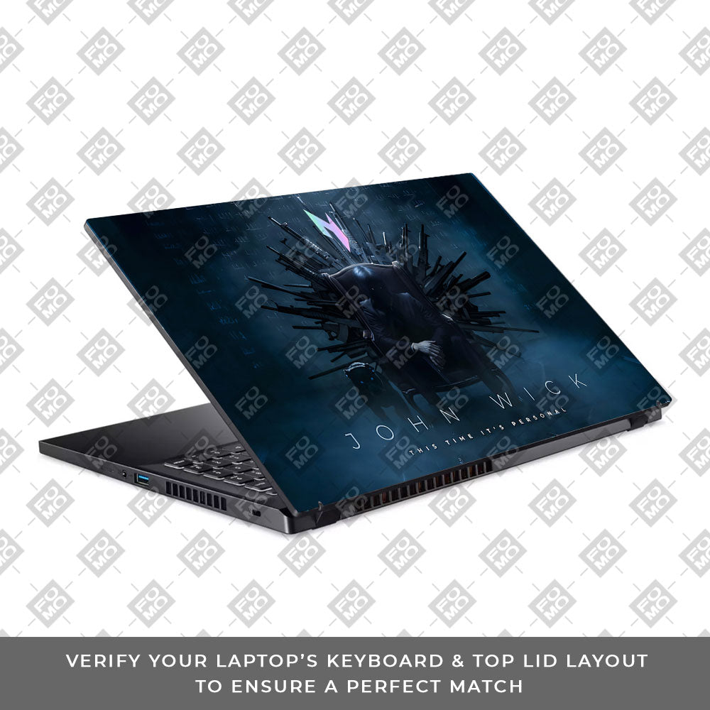 John Wick Assassin Acer Nitro V ANV15 51 55CA Laptop Skin