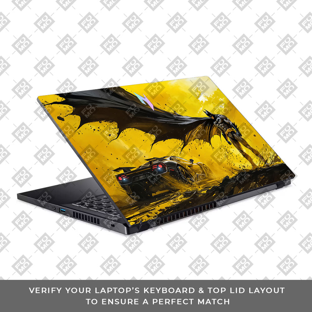Dark Knight Velocity Acer Nitro V ANV15 51 55CA Laptop Skin