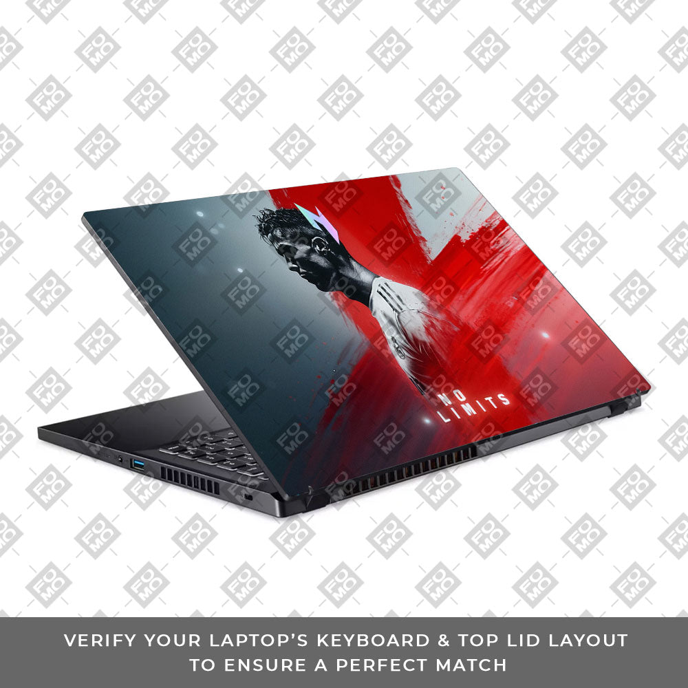 No Limits Ronaldo Spirit Acer Nitro V ANV15 51 55CA Laptop Skin