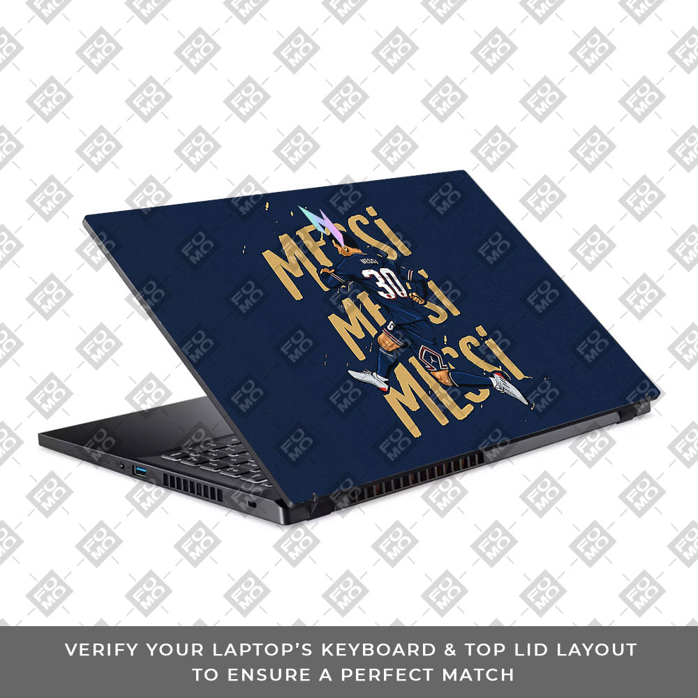 Messi Motion Masterpiece Acer Nitro V ANV15 51 55CA Laptop Skin
