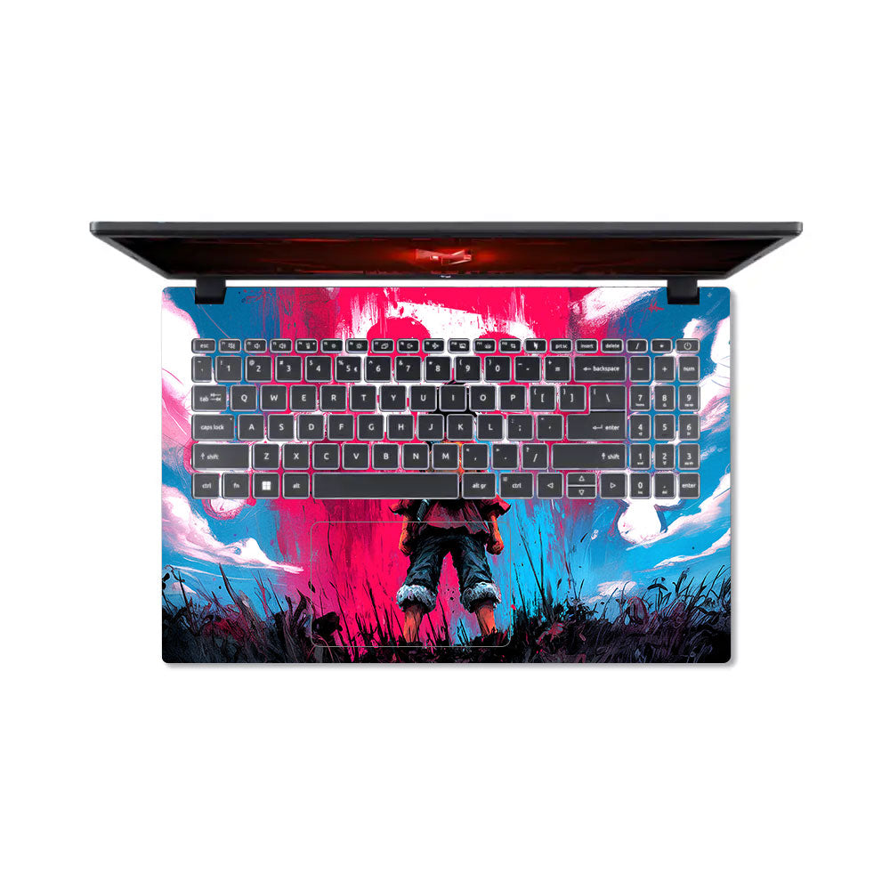 Straw Hat Graffiti One Piece Acer Nitro V ANV15 51 55CA Laptop Skin