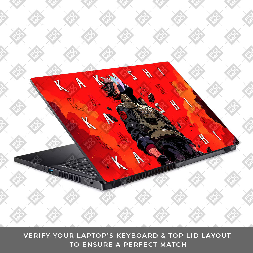 Kakashi Hatake Inferno Acer Nitro V ANV15 51 55CA Laptop Skin