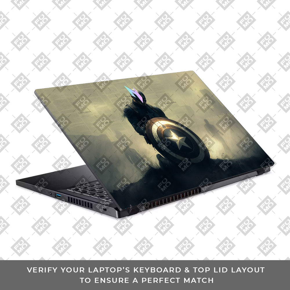 Captain's Valor Acer Nitro V ANV15 51 55CA Laptop Skin