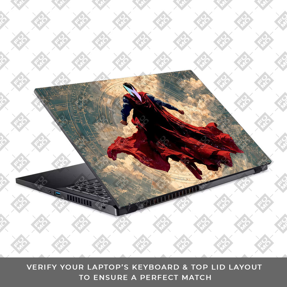 Superman Ascends Acer Nitro V ANV15 51 55CA Laptop Skin