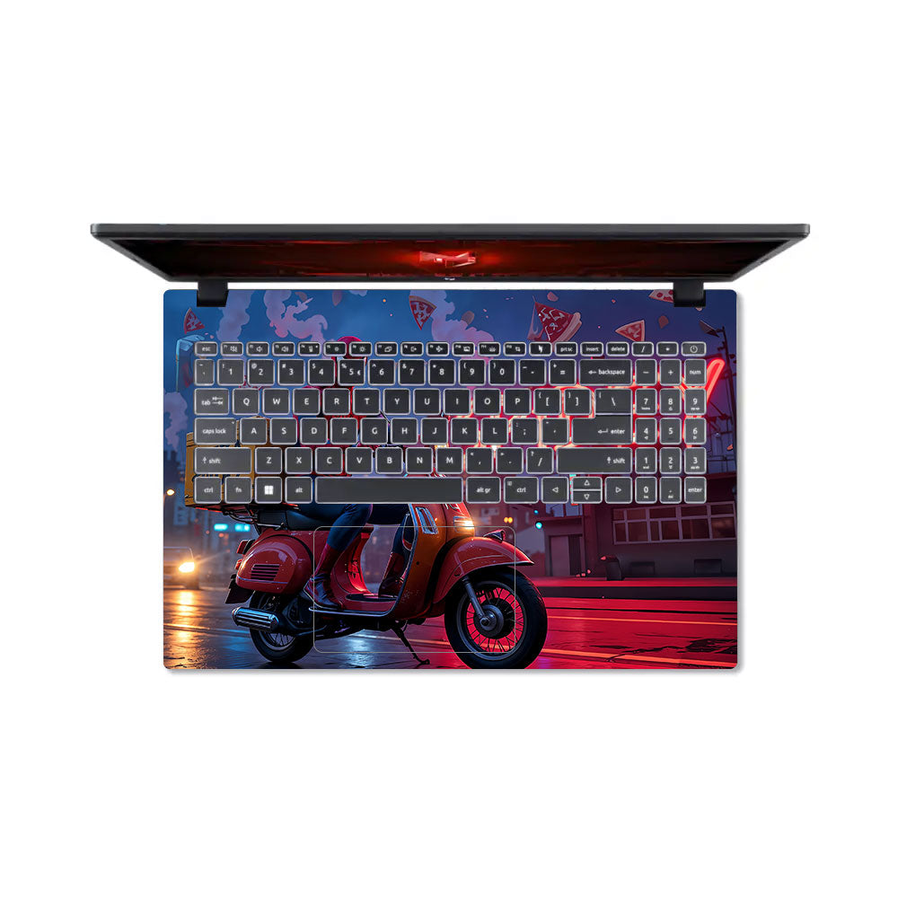 Pizza Spidey Acer Nitro V ANV15 51 55CA Laptop Skin