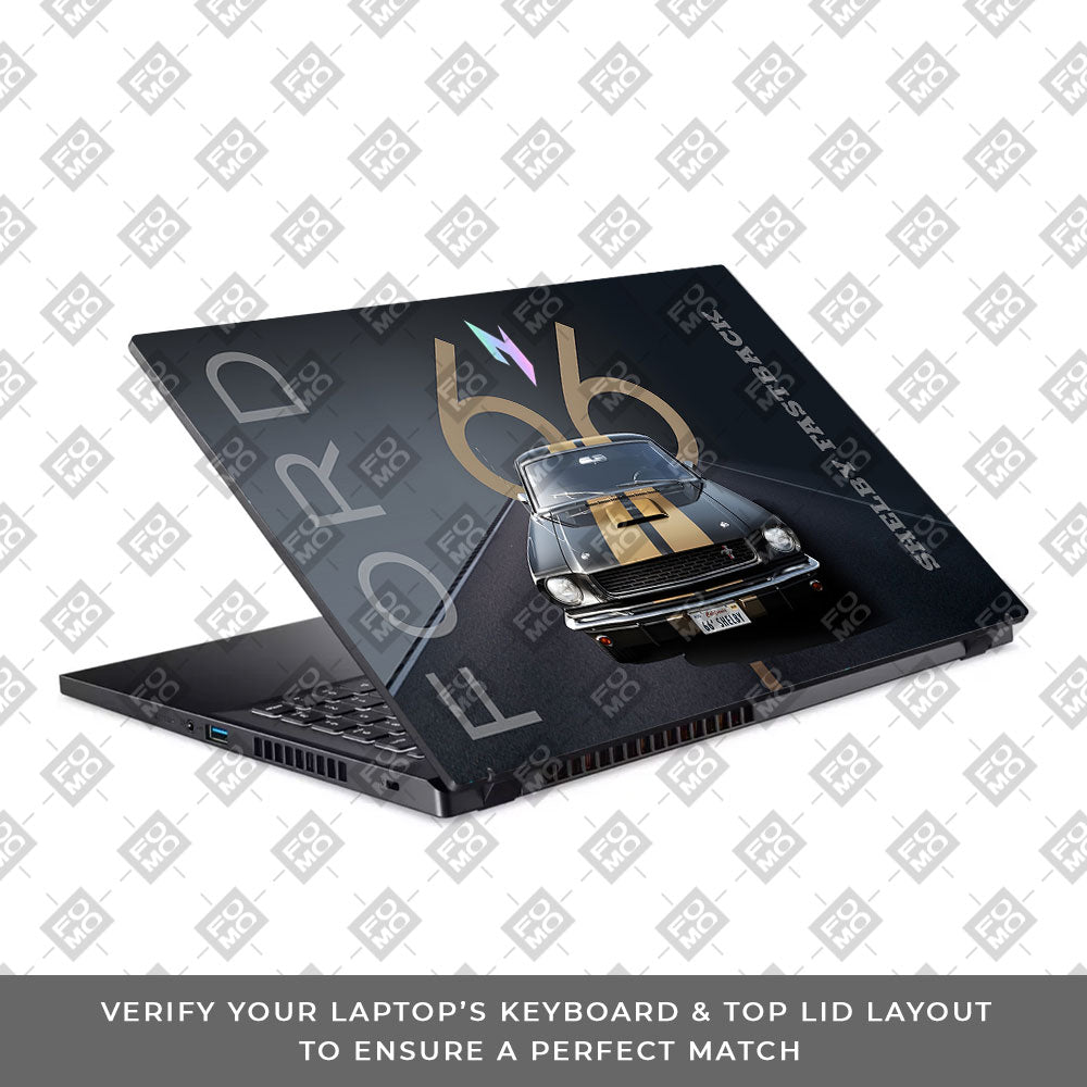Shelby Mustang GT350H Acer Nitro V ANV15 51 55CA Laptop Skin