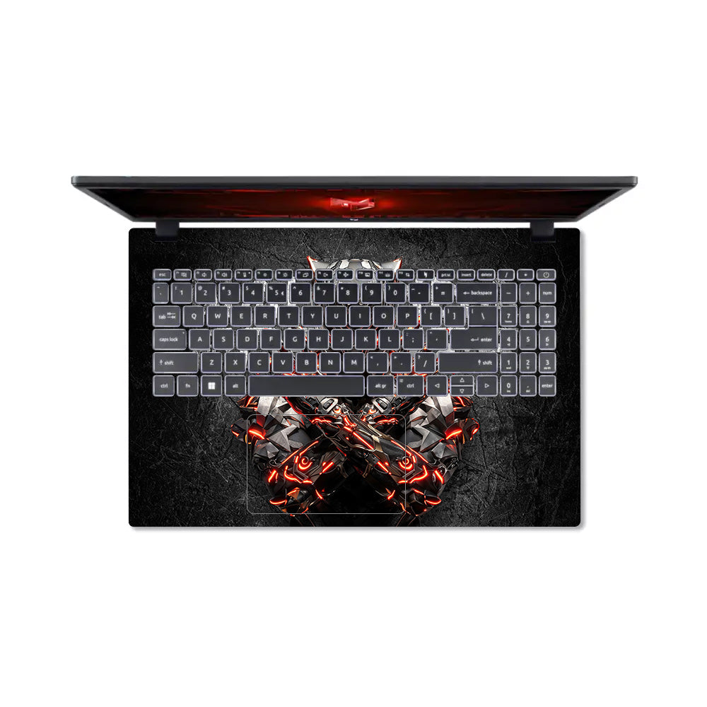 Black Panther Glowing Fury Acer Nitro V ANV15 51 55CA Laptop Skin