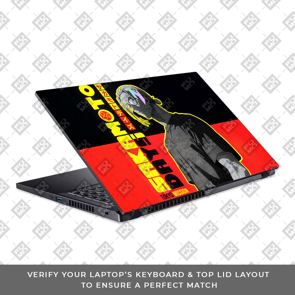 Taro Sakomoto Acer Nitro V ANV15 51 55CA Laptop Skin