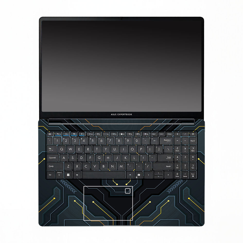 Futuristic Techno Asus ExpertBook P1503 Laptop Skin