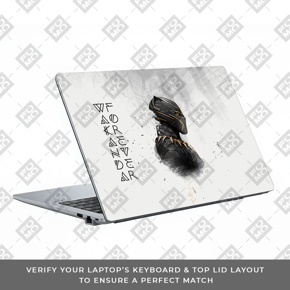 Wakanda Forever Black Panther Comic Asus ExpertBook P1503 Laptop Skin