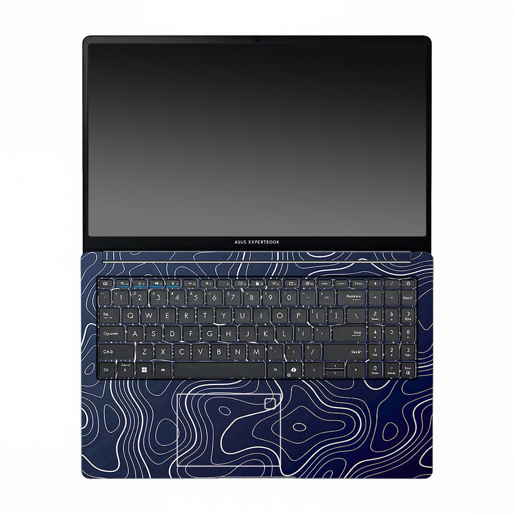Fluid Lines Design Asus ExpertBook P1503 Laptop Skin