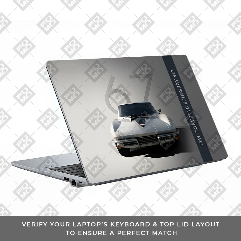 1967 Corvette Stingray 427 Asus ExpertBook P1503 Laptop Skin